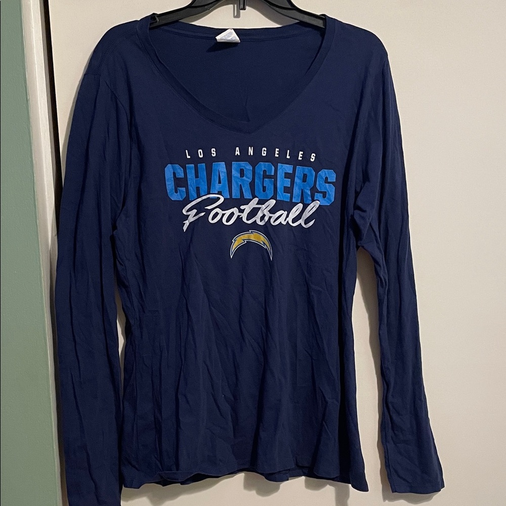 Los Angeles Chargers Blue Long Sleeve Shirt